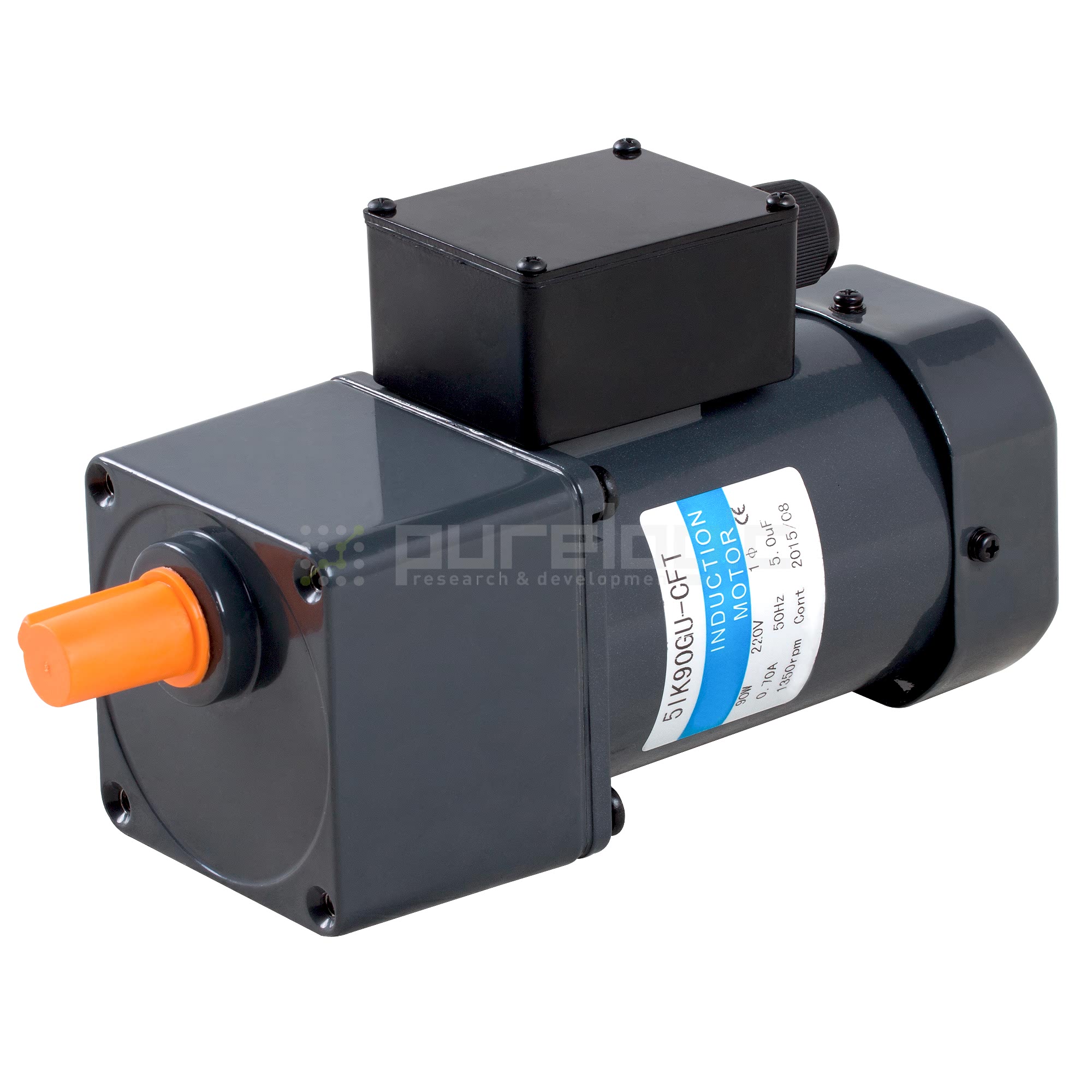 Изображение Двигатель индукционный с редуктором 5RK90GU-CFM-5GUxKB