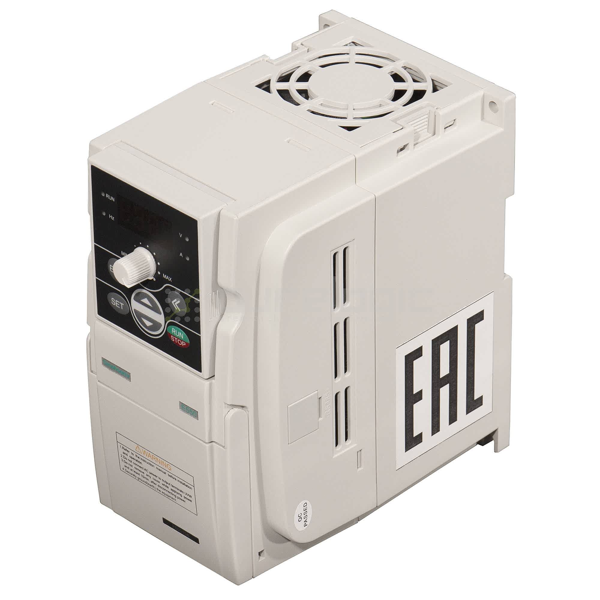 Изображение Преобразователь частоты E550-2S0007B