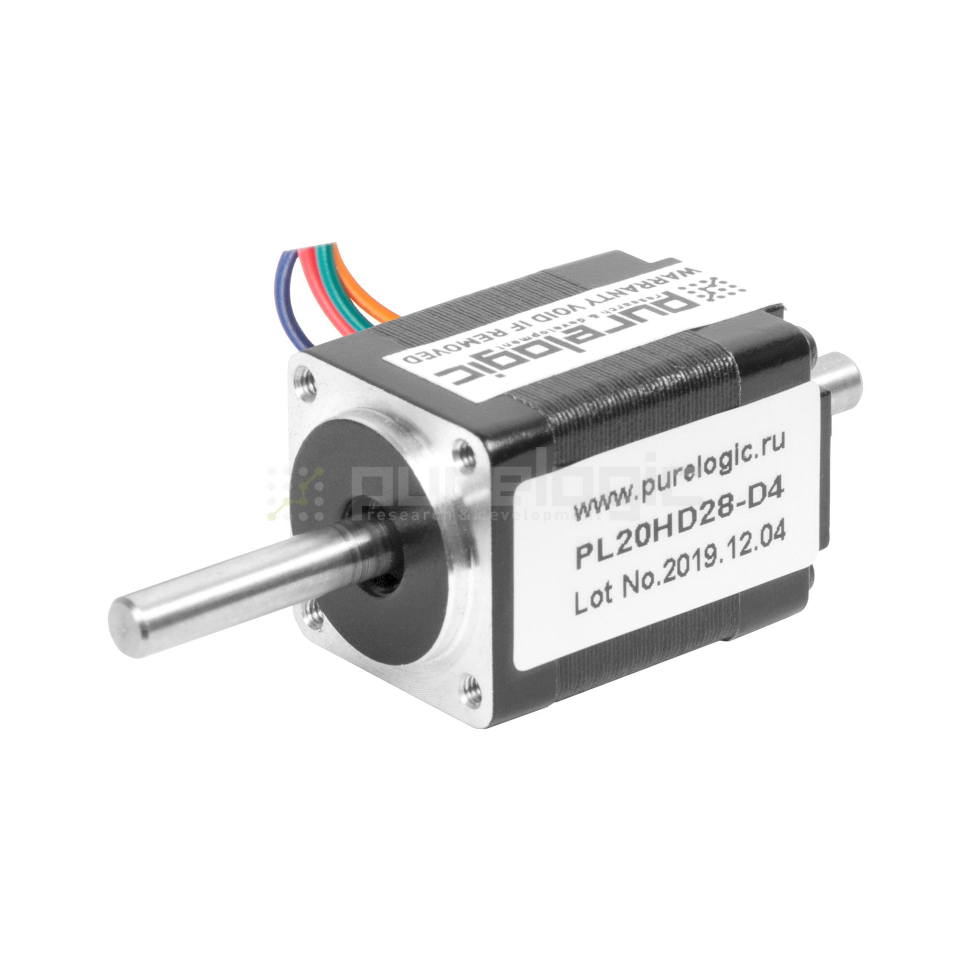 Изображение Двигатель шаговый PL20HD28-D4