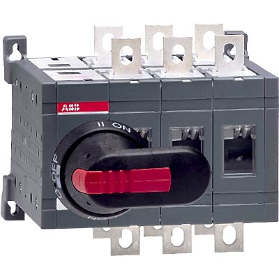 Изображение ABB OT160E03C Выключатель-разъединитель реверс 3Р 160A без ручки и переходника