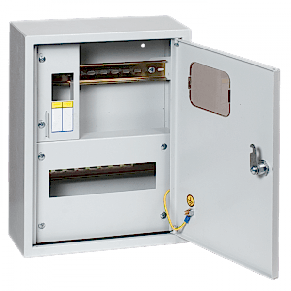 Изображение EKF PROxima Щит учетно-распред. навесной счетчик на дин-рейку ЩУРн 1/12 (Э) (360х280х110) IP31