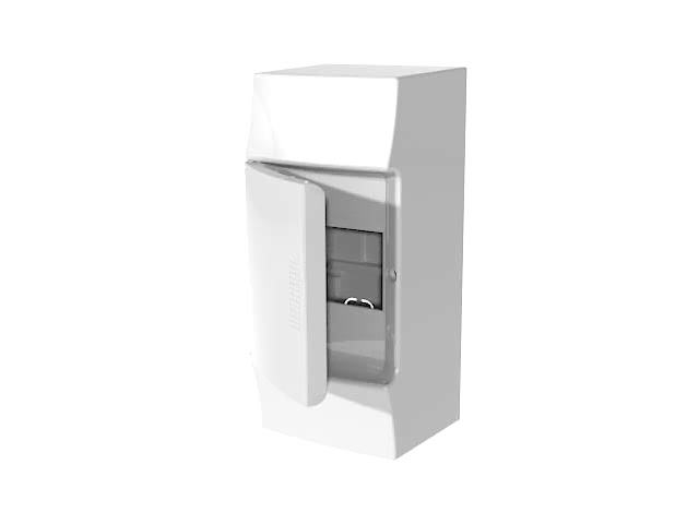 Изображение ABB Mistral41 Бокс настенный 4М непрозрачная дверь (без клемм)