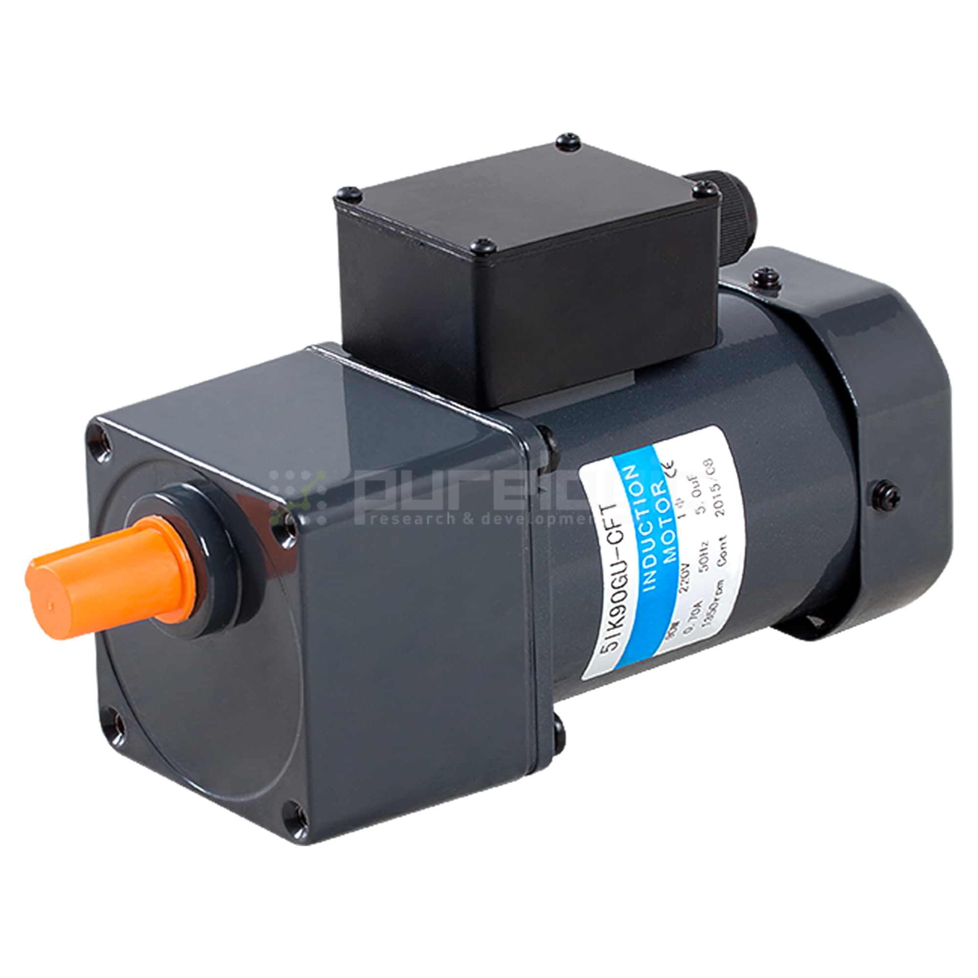 Изображение Двигатель индукционный с редуктором 5IK90GU-CF-5GUxRT