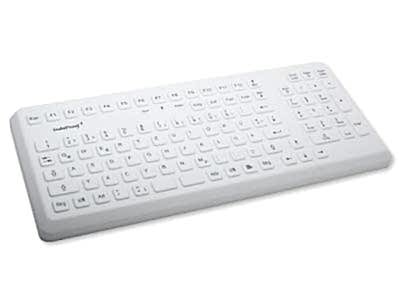 Изображение Клавиатура пылевлагозащитная TKG-105-MED-IP68-GREY-USB-US/CYR  