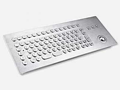 Изображение Клавиатура антивандальная TKV-084-TB25V-MODUL-PS/2-US/CYR (KV02407)  