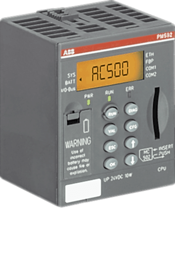 Изображение ABB Модуль ЦПУ, AC500, 512 кБ, PM582-ETH, v1