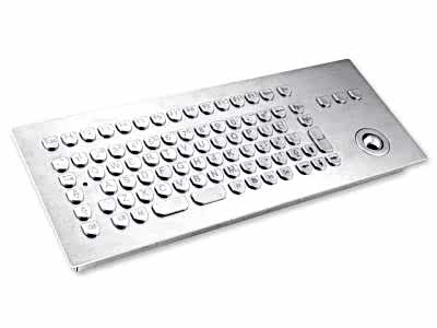 Изображение Клавиатура антивандальная TKV-084-TB25V-MODUL-USB-US/CYR (KV17212)  