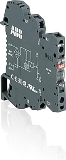 Изображение ABB Оптрон OBRIC0100 , вход: 115/230VAC/DC, выход: 100mA 4.5-58VDC, пружинные зажимы