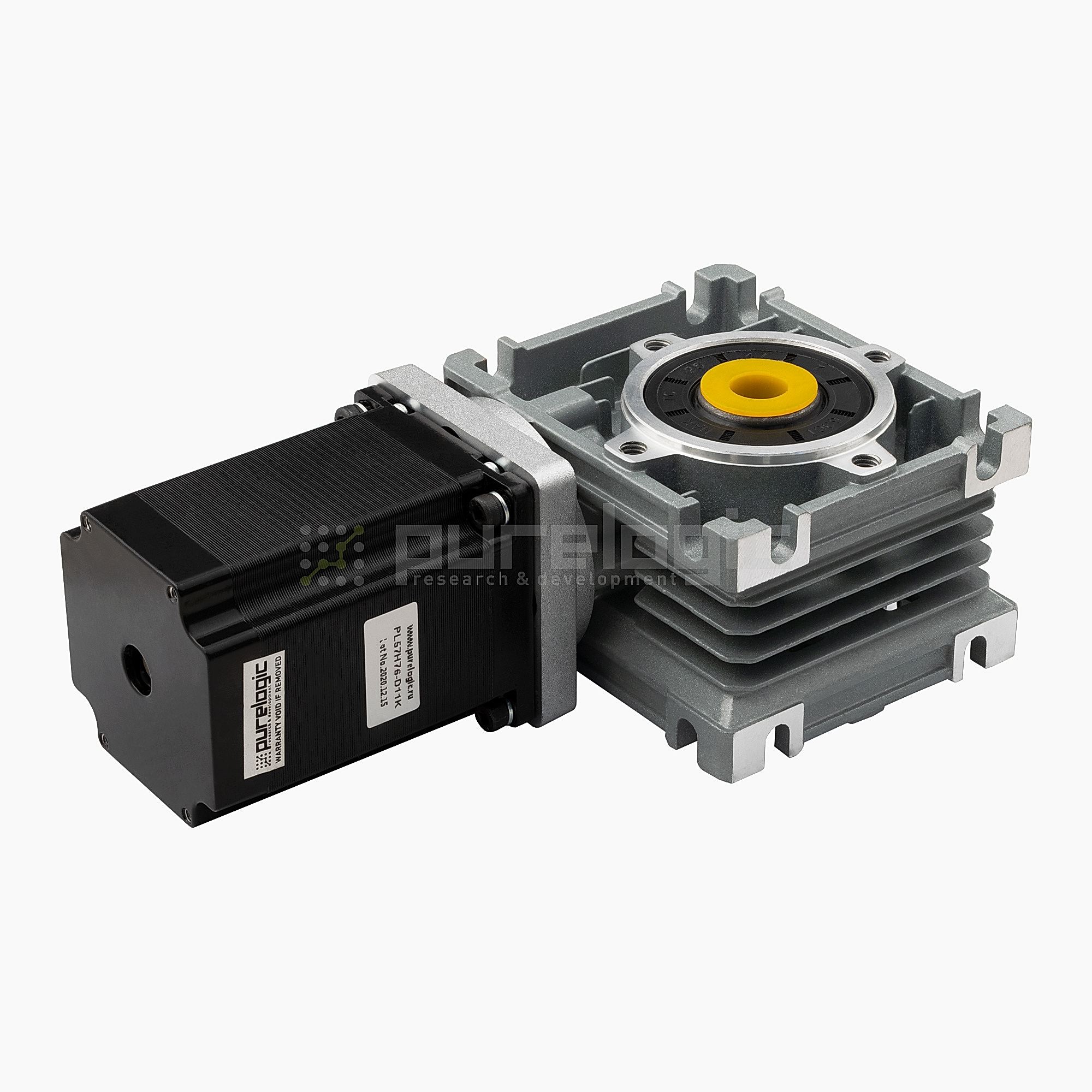 Изображение Двигатель шаговый с редуктором PL57H76-WG30-30