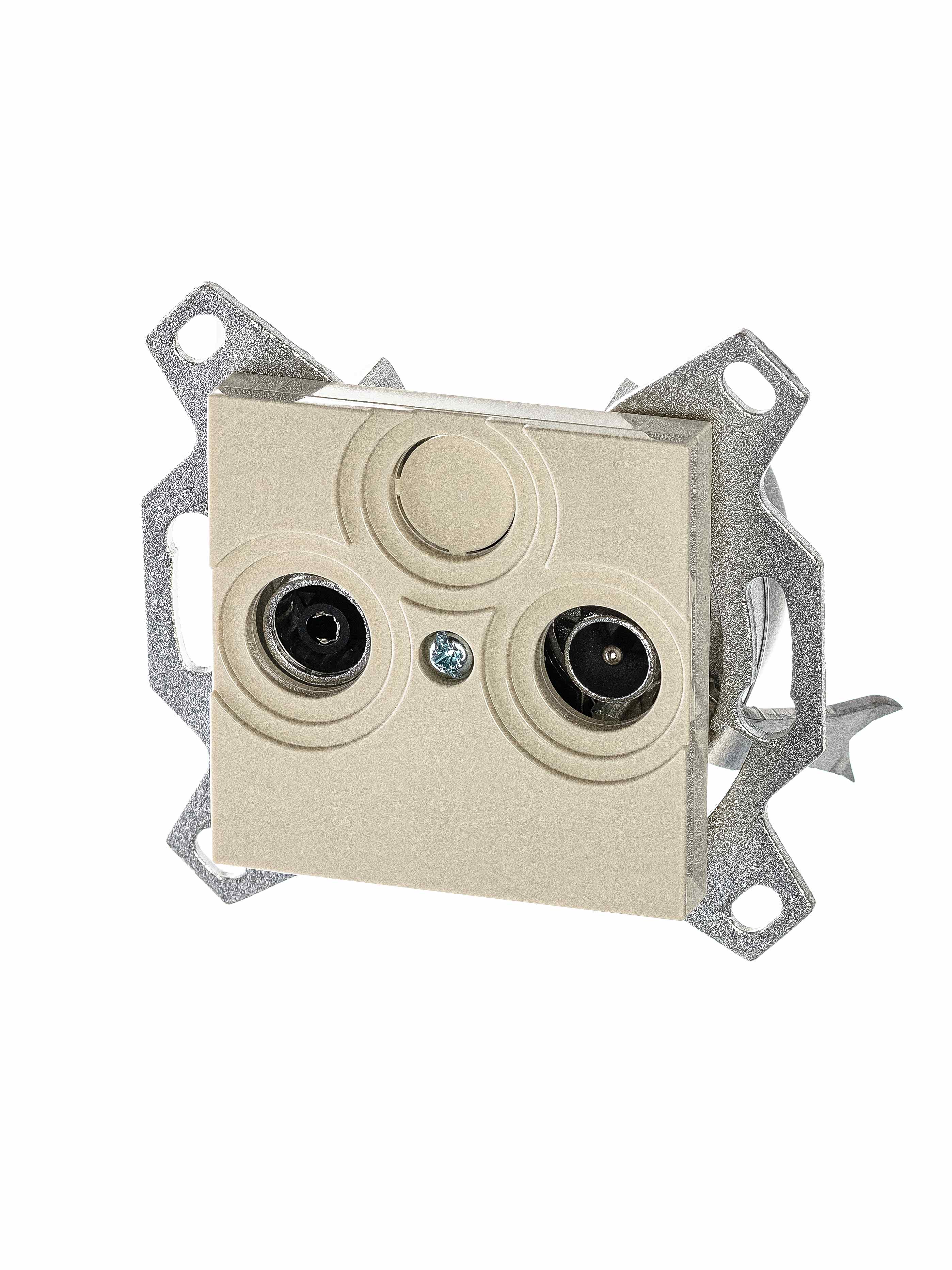 Изображение ABB EPJ Levit cлоновая коcть Розетка TV-R, оконечная