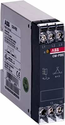 Изображение ABB CM-PFE Реле контроля чередования фаз (напряжение питания/контрол я 3x208-440В) 1ПК