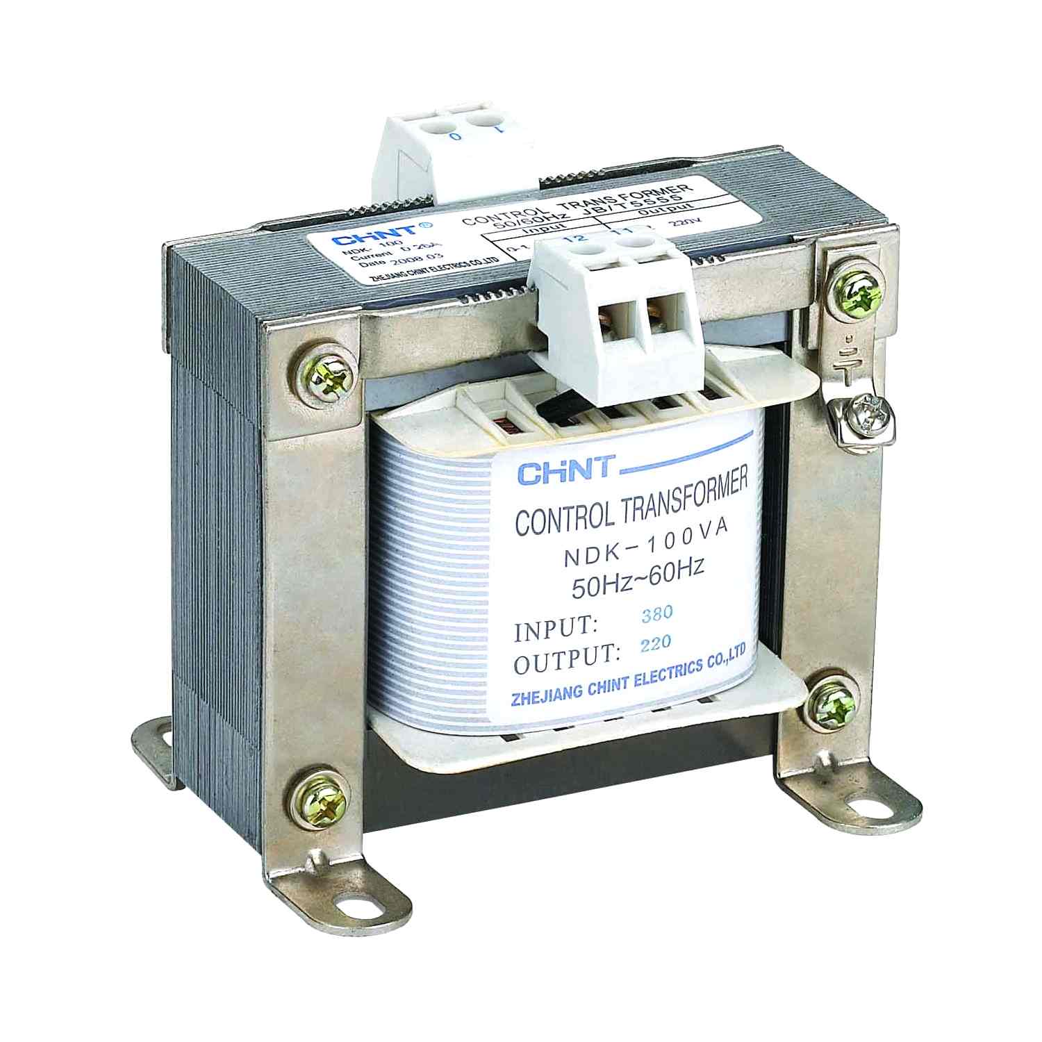 Изображение CHINT Однофазный трансформатор  NDK-100VA 380 220/220 36 24 12 IEC (R)