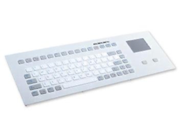 Изображение Клавиатура промышленная силиконовая TKG-083b-TOUCH-MODUL-PS/2-US/CYR (KG14237)  