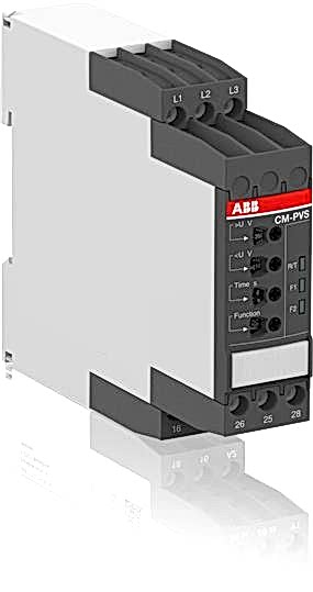 Изображение ABB CM-PVS.31S Реле контроля фаз б/контр нуля,Umin/Umax=3x160-230В/220-300BAC,обрыв, чередов-е,2ПК