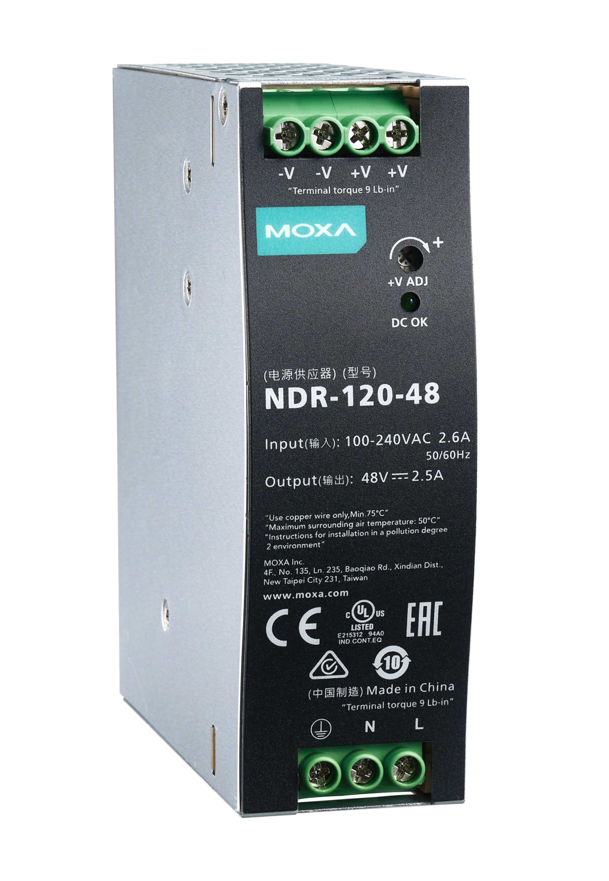 Изображение Блок питания NDR-120-48  