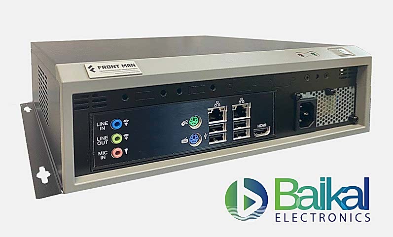 Изображение Промышленный настольный компьютер FRONT Deskwall 150.401  