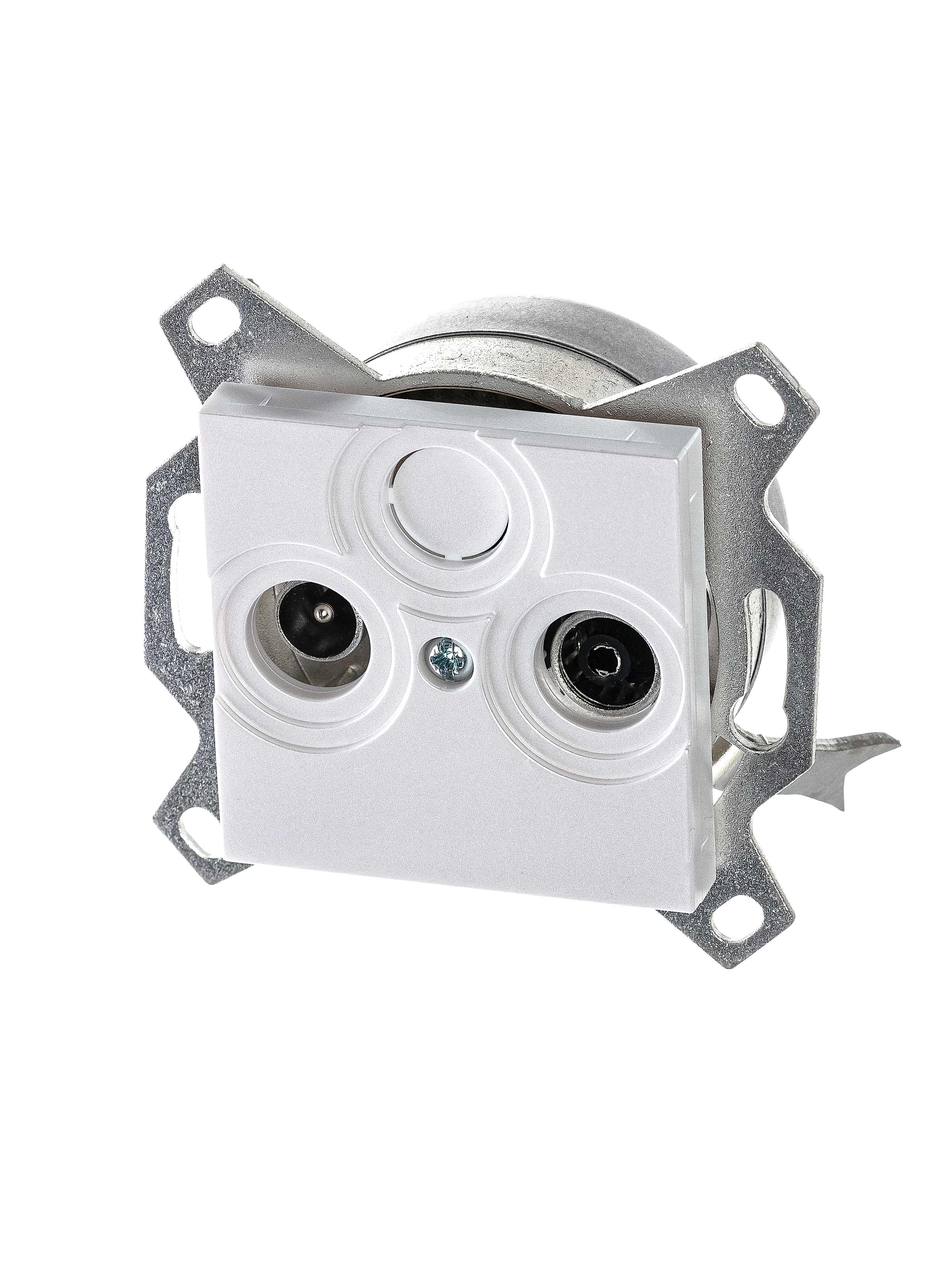 Изображение ABB EPJ Levit жемчуг / ледяной Розетка TV-R, оконечная, жемчуг