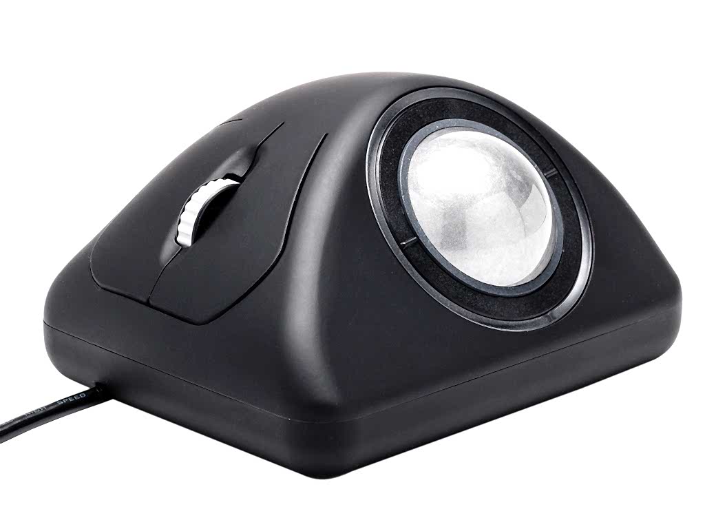 Изображение Специализированный трекбол TKH-TB50L-SCROLL-IP68-KGEH-BLACK-PS/2-USB (KH21211)  