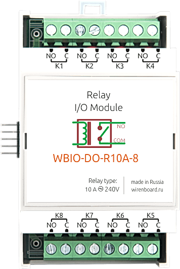 Изображение Модуль ввода-вывода Wiren Board WBIO-DO-R10A-8