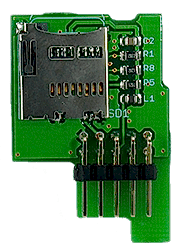 Изображение Модуль расширения Wiren Board WBE2S-MICROSD