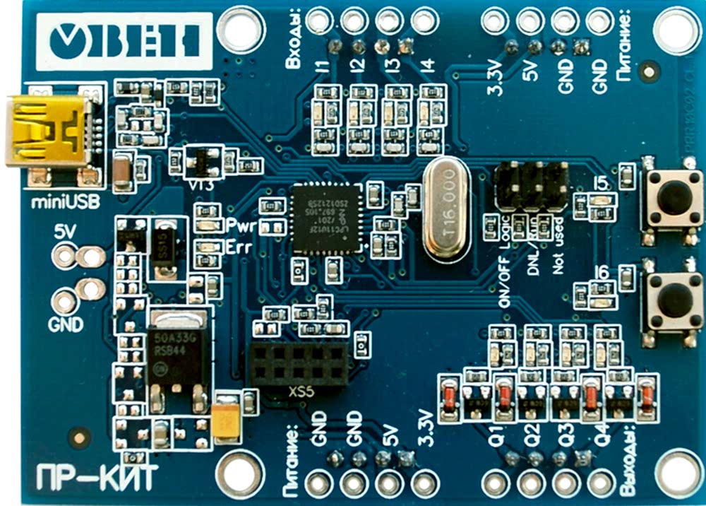 Изображение Микроконтроллерный модуль Овен ПР-Кит