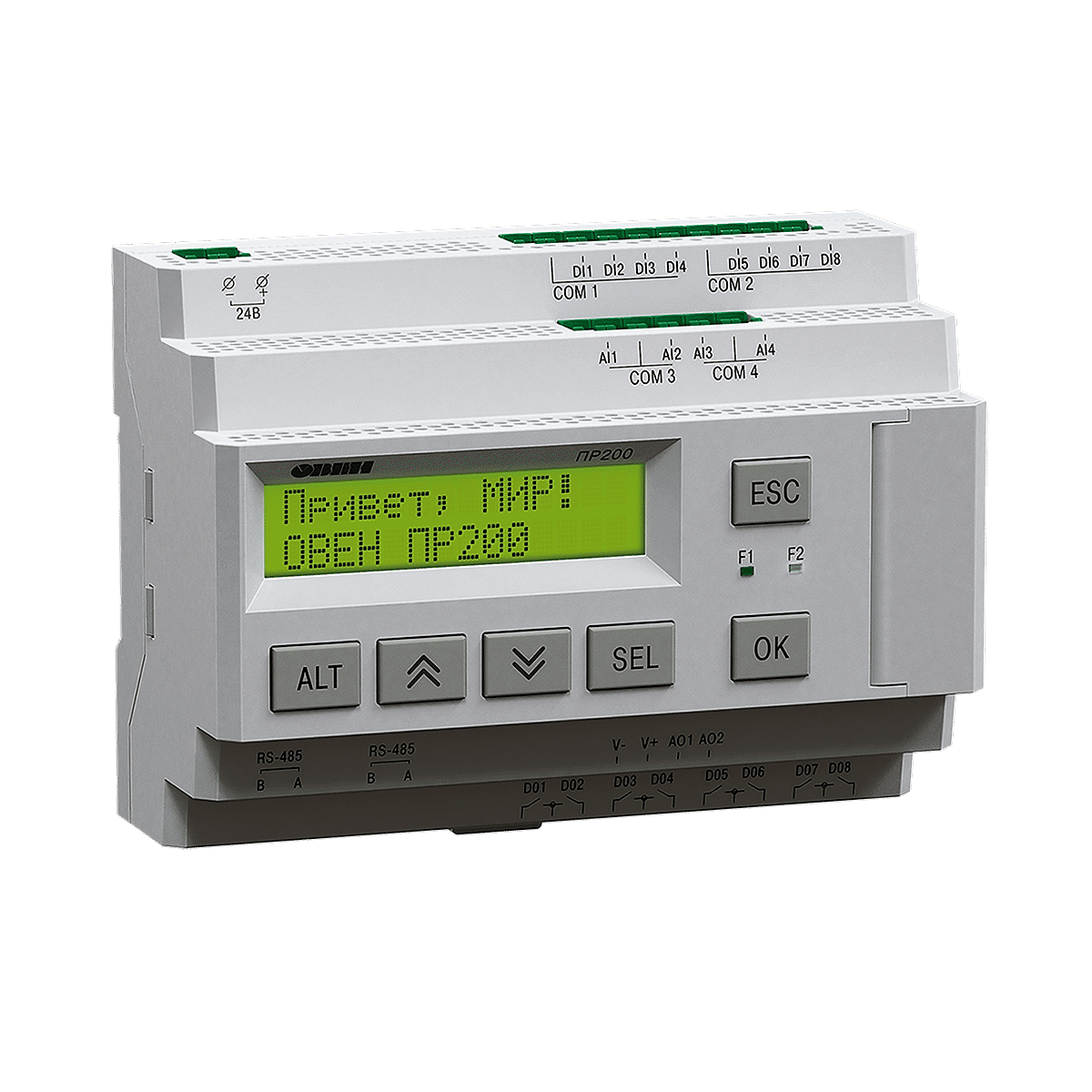 Изображение Программируемое реле Овен ПР200-220.2.х