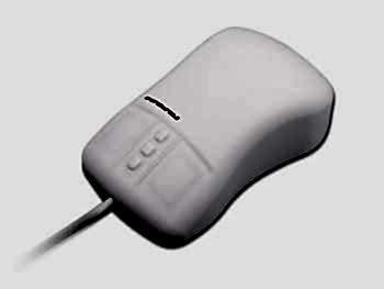 Изображение Мышь промышленная TKH-MOUSE-PRO-IND-IP68-GREY-USB (KH29202) для любых поверхностей  