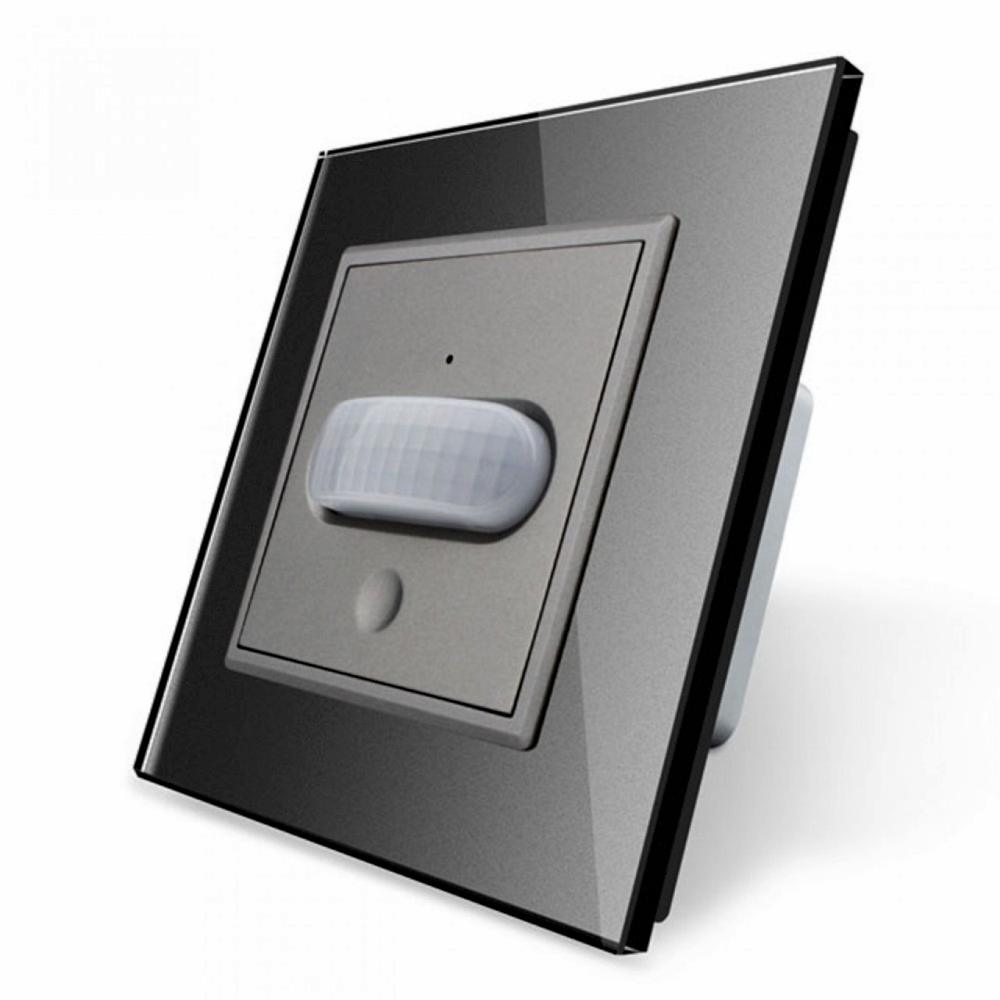 Изображение Датчик движения Livolo VL-C701RG-15 с сенсорным выключателем (Серый)