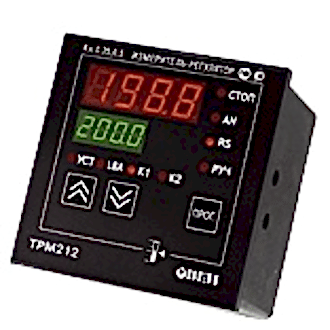 Изображение Измеритель двухканальный с интерфейсом RS-485 ОВЕН ТРМ200-Щ1