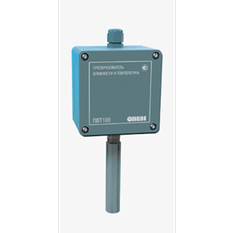 Изображение Промышленный датчик (преобразователь) влажности и температуры воздуха ОВЕН ПВТ100-Н4.2.И