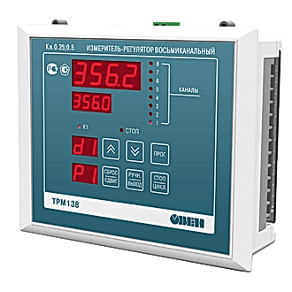Изображение Универсальный измеритель-регулятор восьмиканальный ОВЕН ТРМ138-Р.Щ7