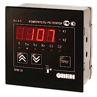 Изображение Измеритель ПИД-регулятор одноканальный ОВЕН ТРМ10-Щ1.У.РР