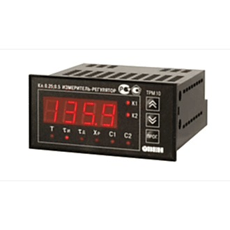 Изображение Измеритель ПИД-регулятор одноканальный ОВЕН ТРМ10-Щ2.У.КР