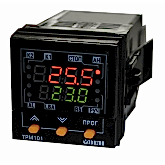 Изображение ПИД-регулятор с универсальным входом и интерфейсом RS-485 ОВЕН ТРМ101-ИИ