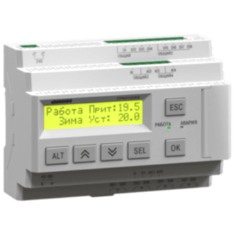 Изображение Контроллер для приточно-вытяжных систем вентиляции ОВЕН ТРМ1033-220.02.01