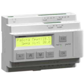 Изображение Контроллер для приточно-вытяжных систем вентиляции ОВЕН ТРМ1033-220.21.00