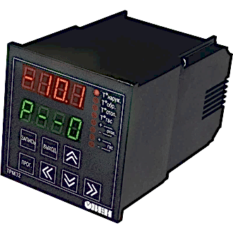 Изображение Контроллер для регулирования температуры в системах отопления и горячего водоснабжения ОВЕН ТРМ32-Щ4.01.RS