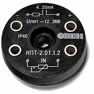 Изображение Температурный нормирующий преобразователь с выходом 4…20мА ОВЕН НПТ-2.03.1.2