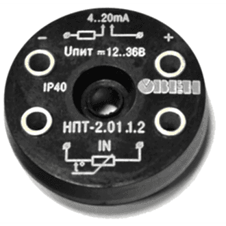 Изображение Температурный нормирующий преобразователь с выходом 4…20мА ОВЕН НПТ-2.43.1.2