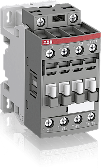 Изображение Контактор ABB AF12Z-30-10-20 с катушкой управления 12-20BDC (арт.1SBL156001R2010)