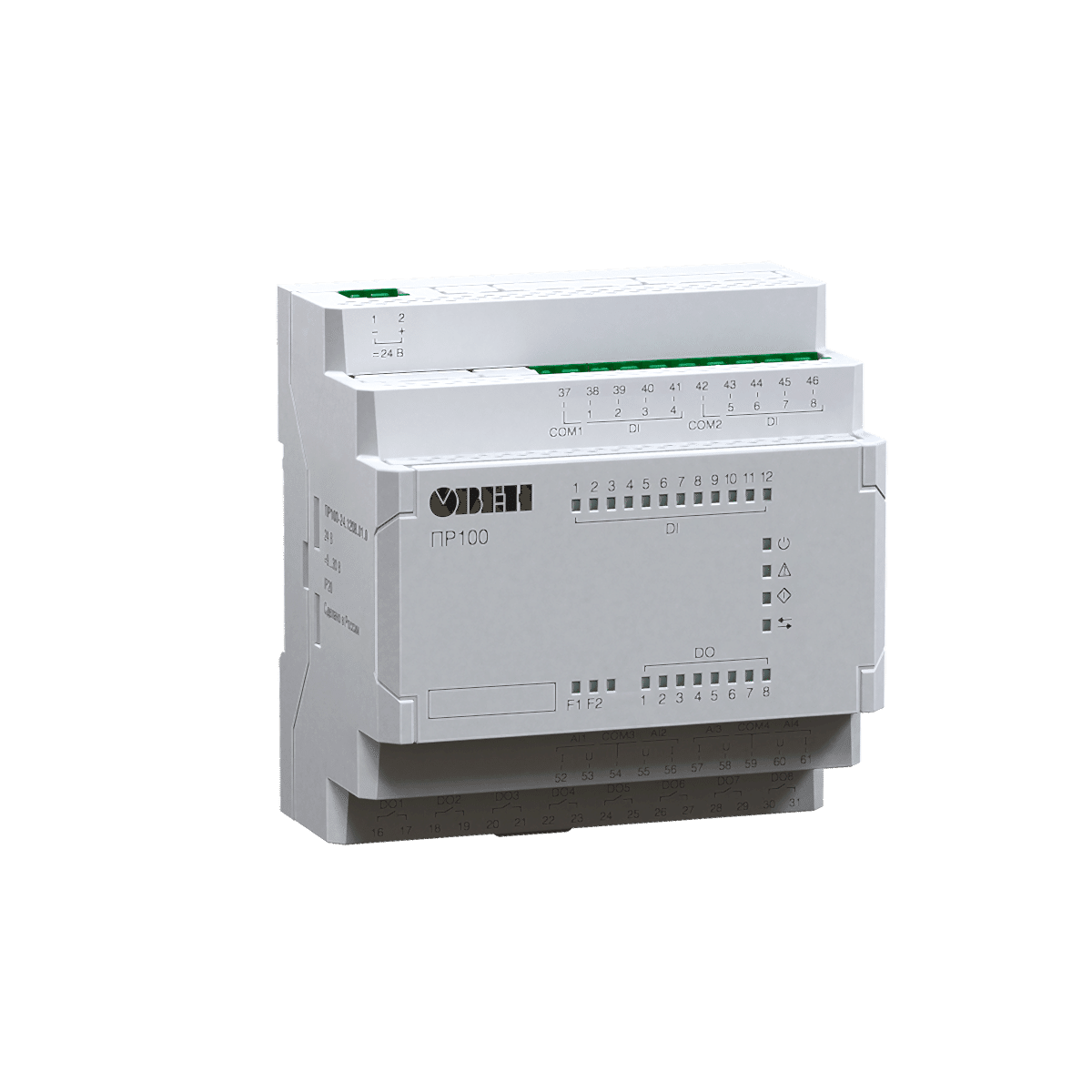 Изображение Компактное программируемое реле для локальных систем автоматизации ОВЕН ПР100-24.0804.03.0