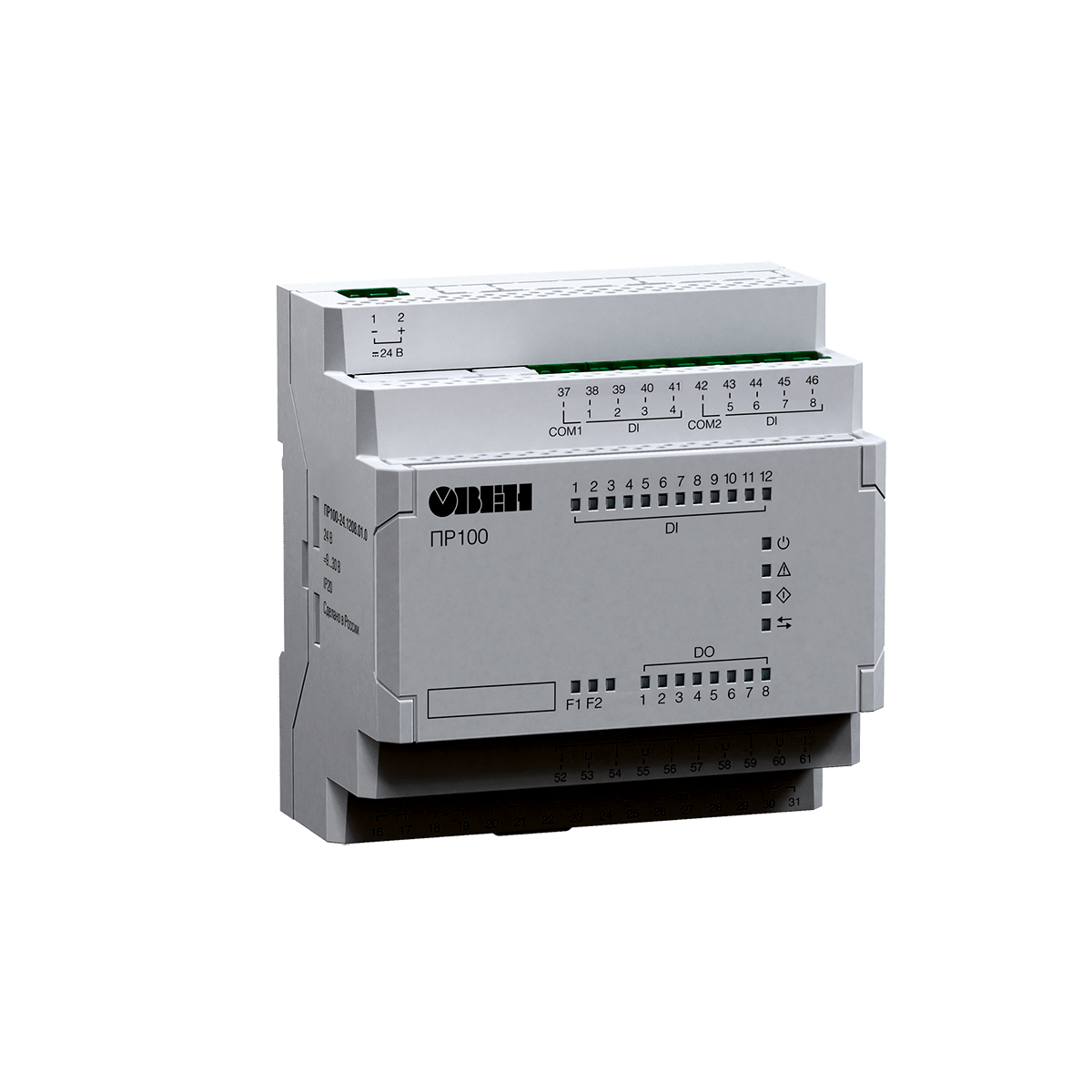 Изображение Компактное программируемое реле для локальных систем автоматизации ОВЕН ПР100-230.1208.01.0