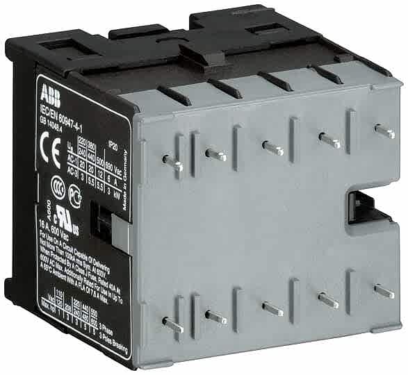 Изображение Миниконтактор ABB ВC6-30-01-P-1.4 9A (400В AC3) (арт.GJL1213009R8011)