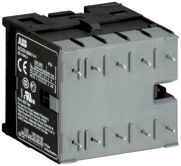 Изображение Миниконтактор ABB ВС 6-30-10-P 24V DC (арт.GJL1213009R0101)