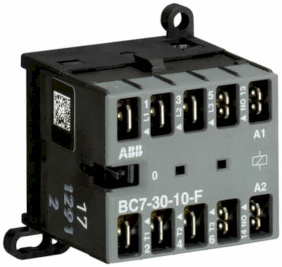 Изображение Миниконтактор ABB BC7-30-10-F 12A (400B AC3) катушка 24B DС (арт.GJL1313003R0101)