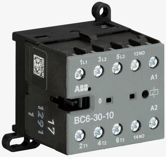 Изображение Миниконтактор ABB BC 6-30-10-2.4 9A (400В AC3) (арт.GJL1213001R5101)
