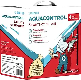 Изображение Система контроля протечки воды Neptun Aquacontrol 3/4 дюйма