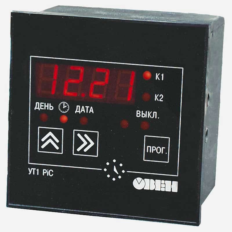 Изображение Универсальный таймер реального времени двухканальный ОВЕН УТ1-Щ1