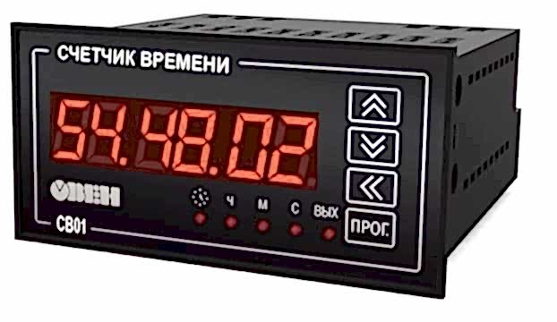 Изображение Счётчик времени ОВЕН СВ01-220.Щ2