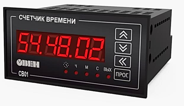 Изображение Счётчик времени ОВЕН СВ01-220.Щ2.Р.RS